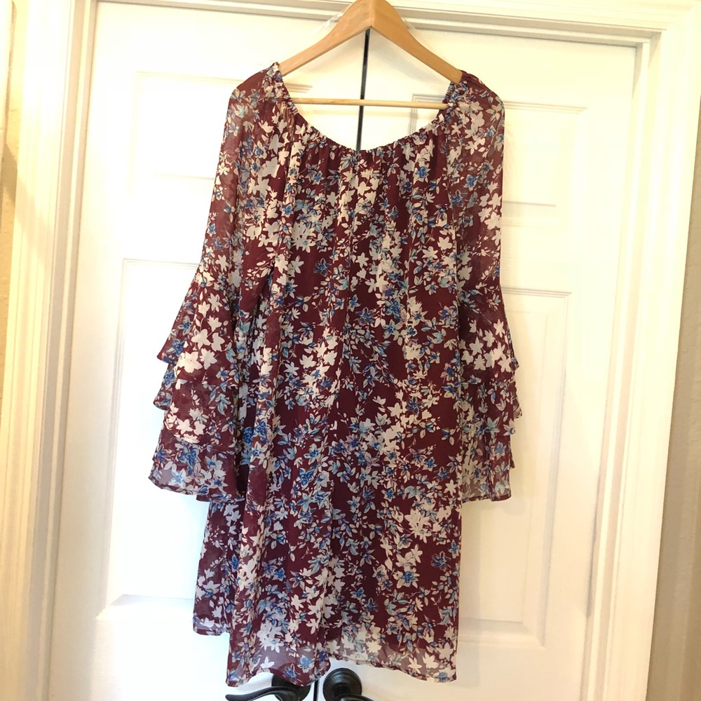 Lily's from Target plus size floral dress